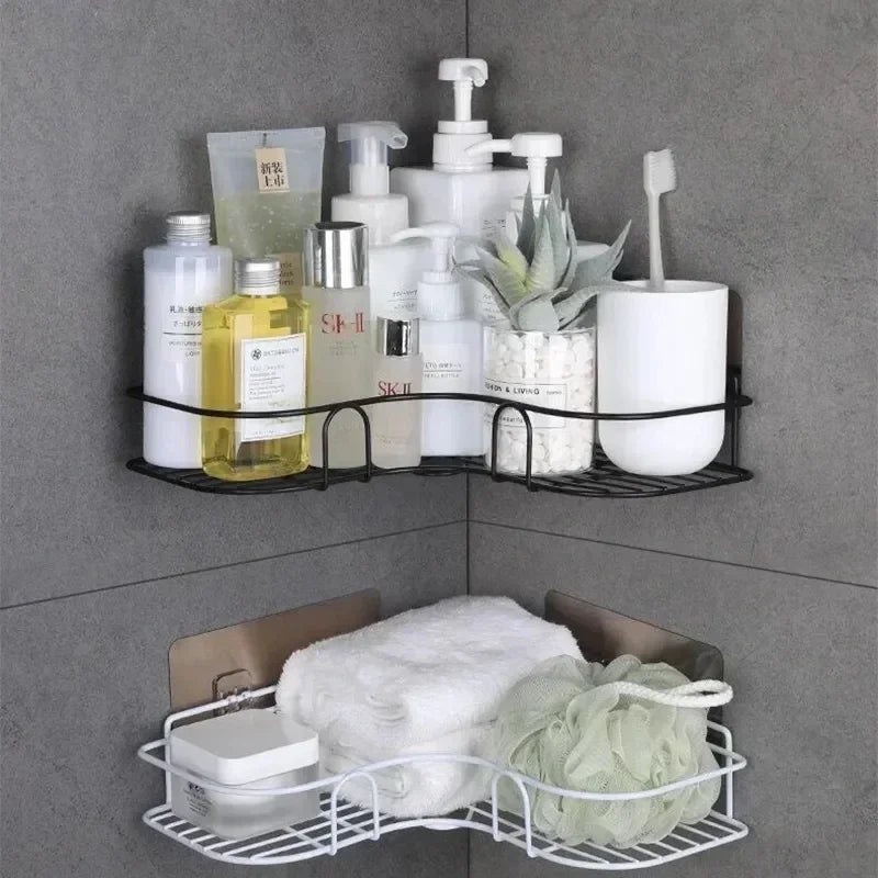 Corner Bathroom Organizer Shelf