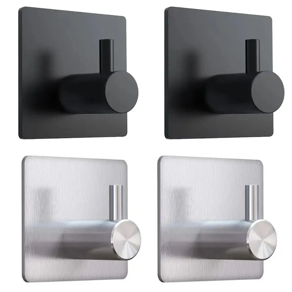 4-Pack 304 Stainless Steel Wall Hooks