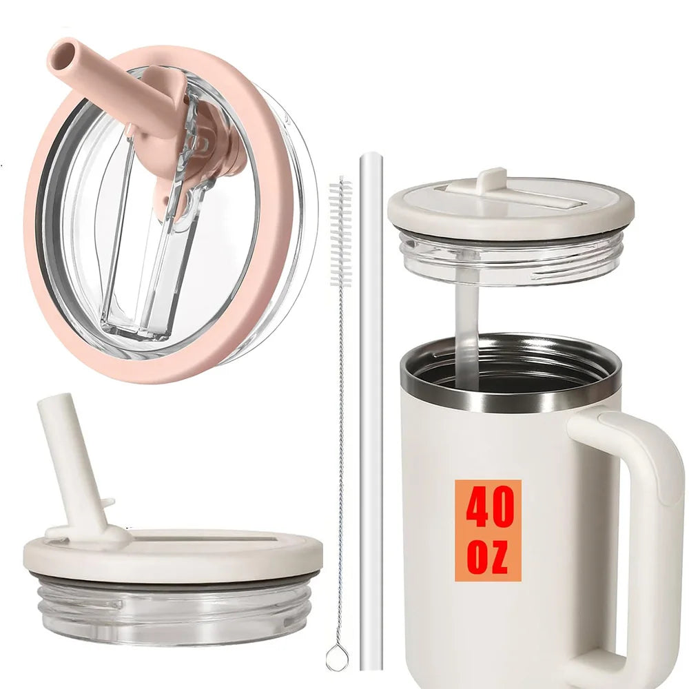 40oz Flip Straw Leak-Proof Lid