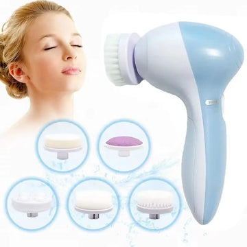 5-in-1 Electric Facial Cleanser Brush