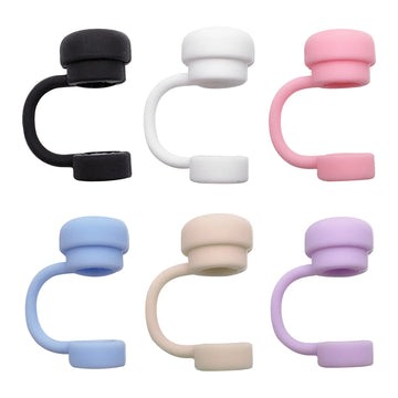 Reusable Silicone Straw Caps