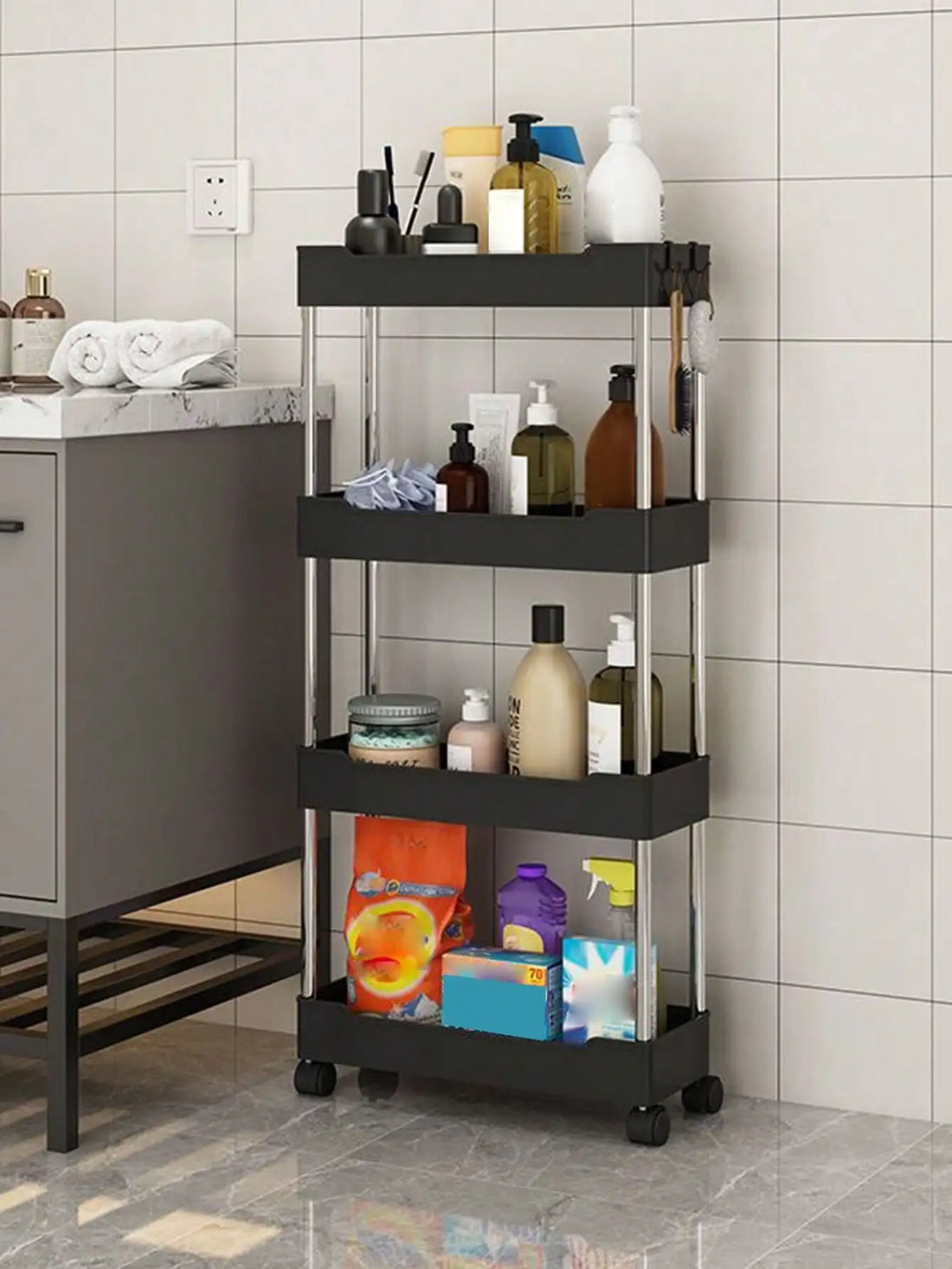 Slim Storage Shelf